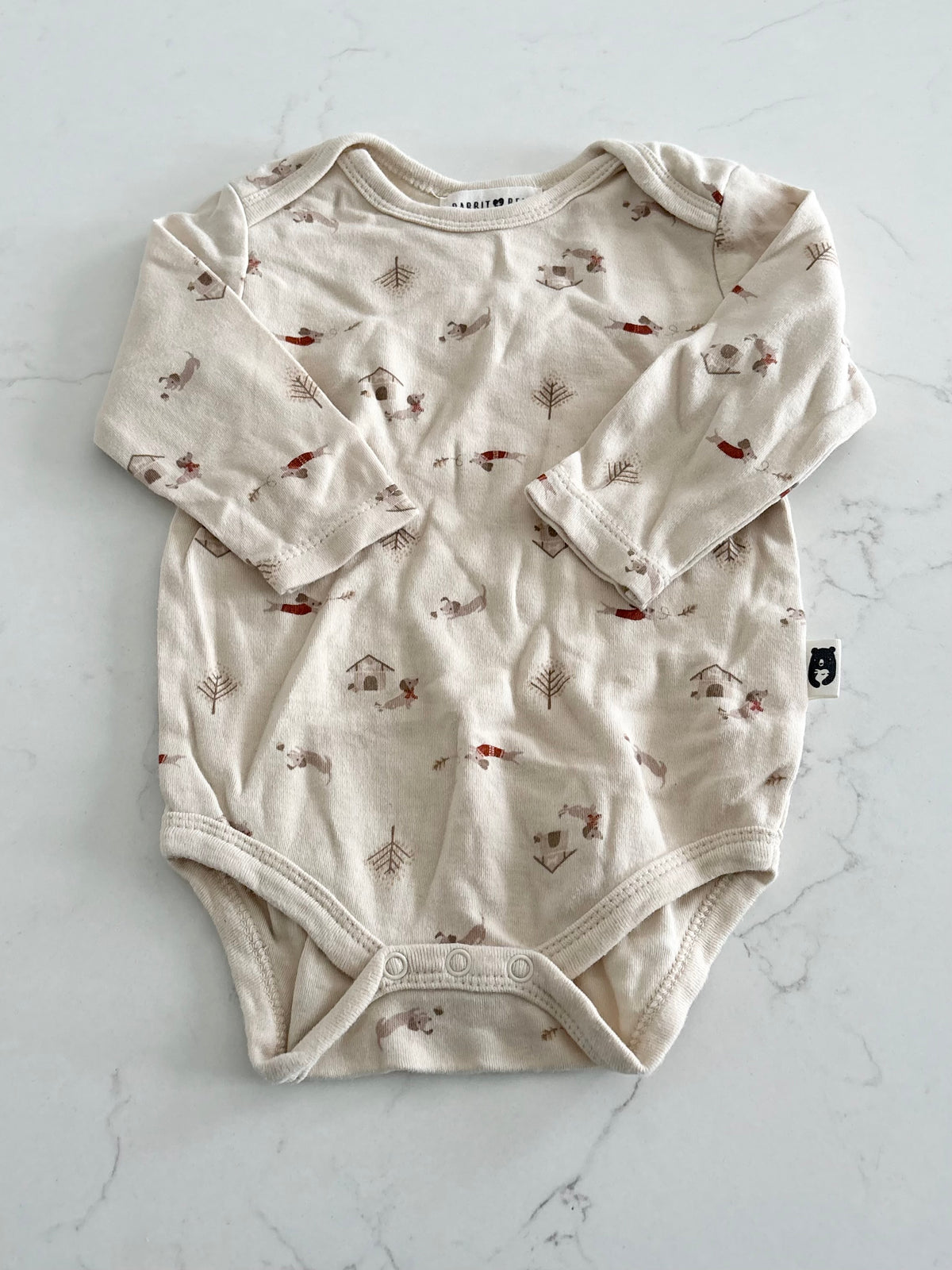 Rabbit bear-Cache couche-6/9 mois