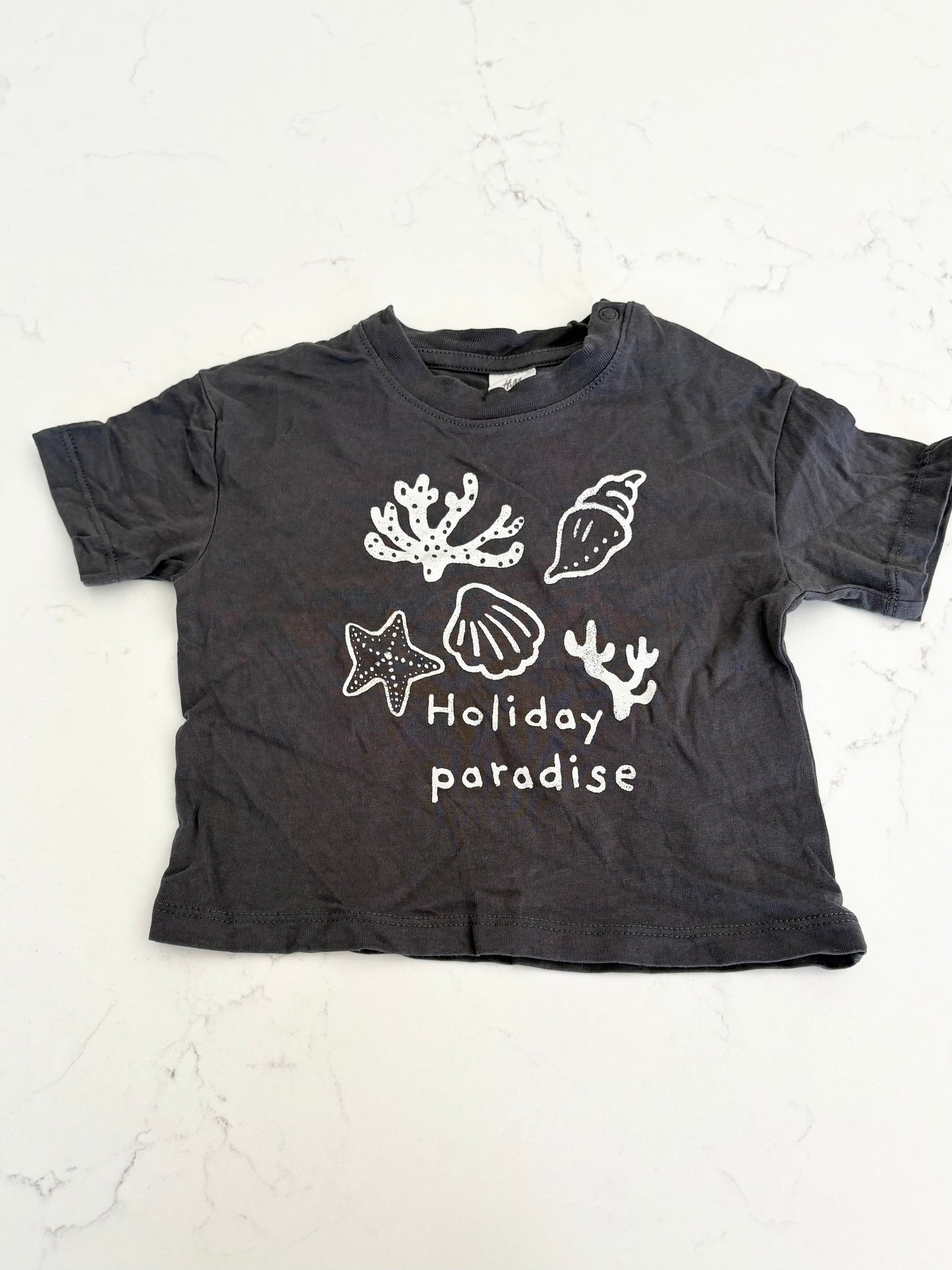 H&M-T shirt-4/6 mois