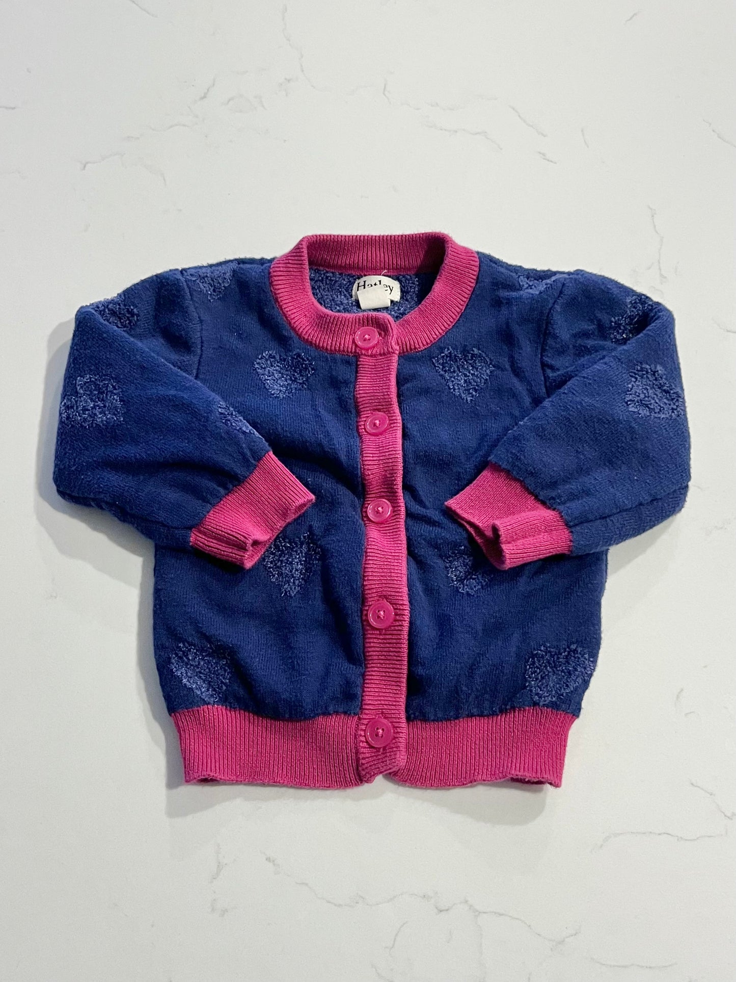 Hatley-cardigan doublé polar-6/9 mois