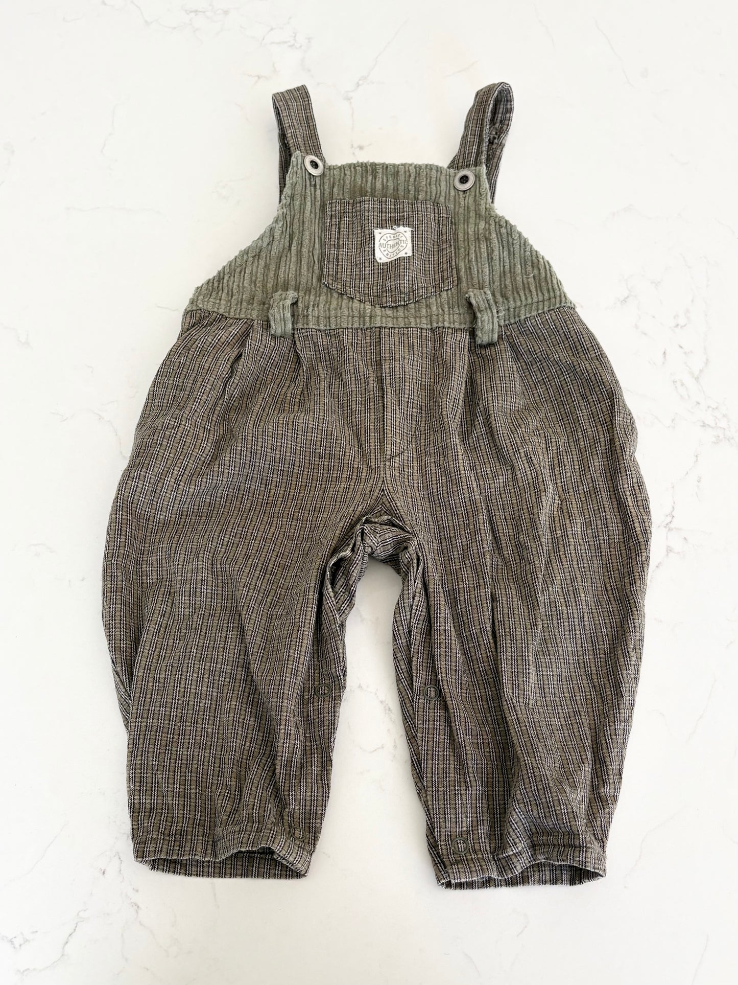 Salopette vintage-12 mois