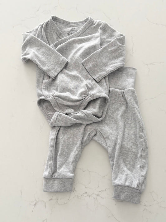 H&M-Ensemble-4/6 mois