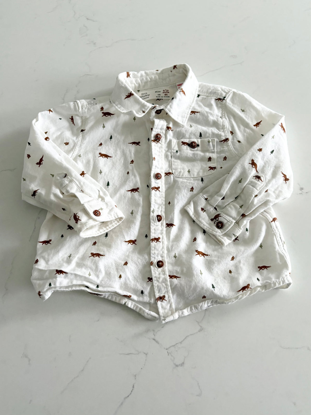 Zara-Chemise-9/12 mois