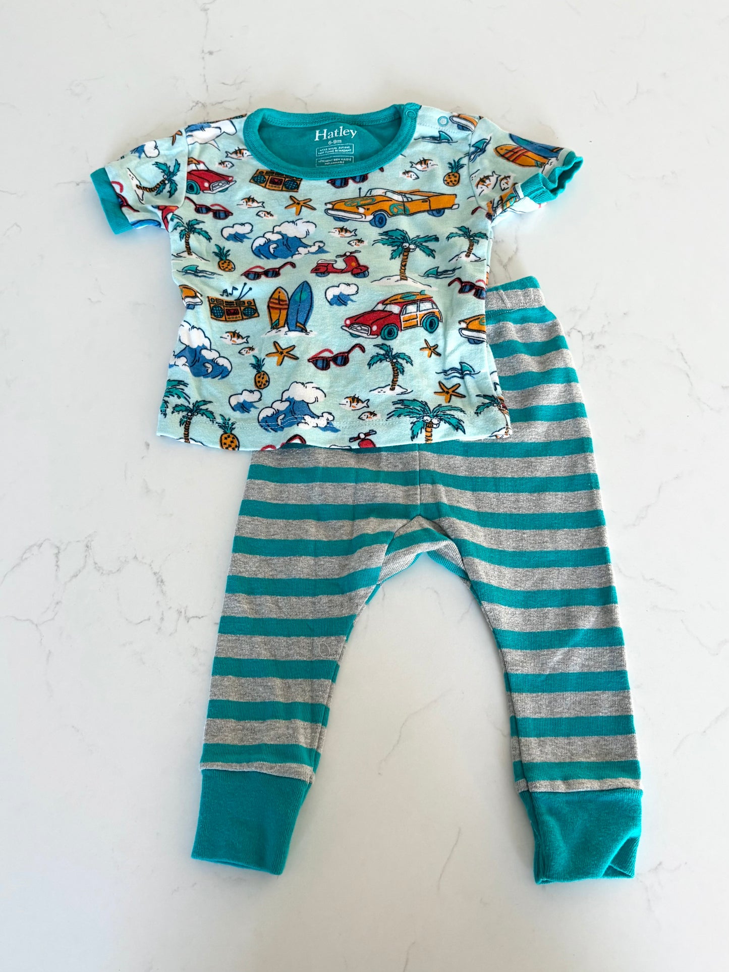 Hatley-Pyjama-6/9 mois