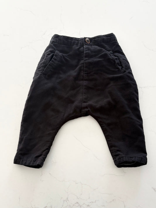 Zara-Pantalon doublé-6/12 mois