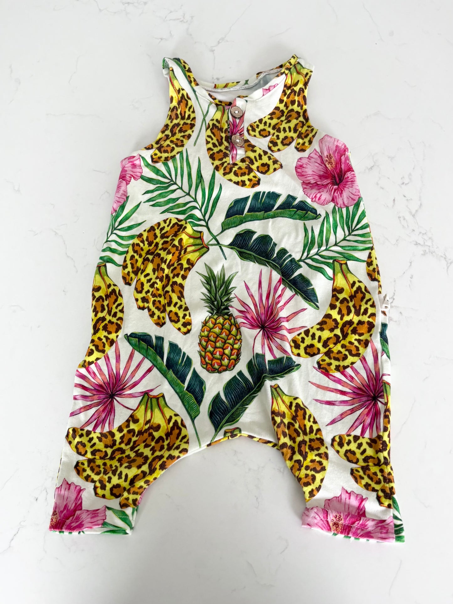 Little yogi-Romper-1/3T (légère imperfection)