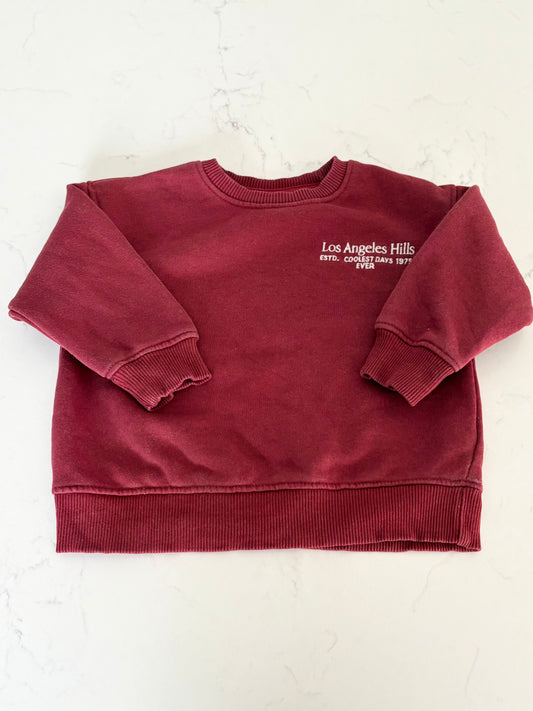 Zara-Crewneck-18 mois (légère imperfection)