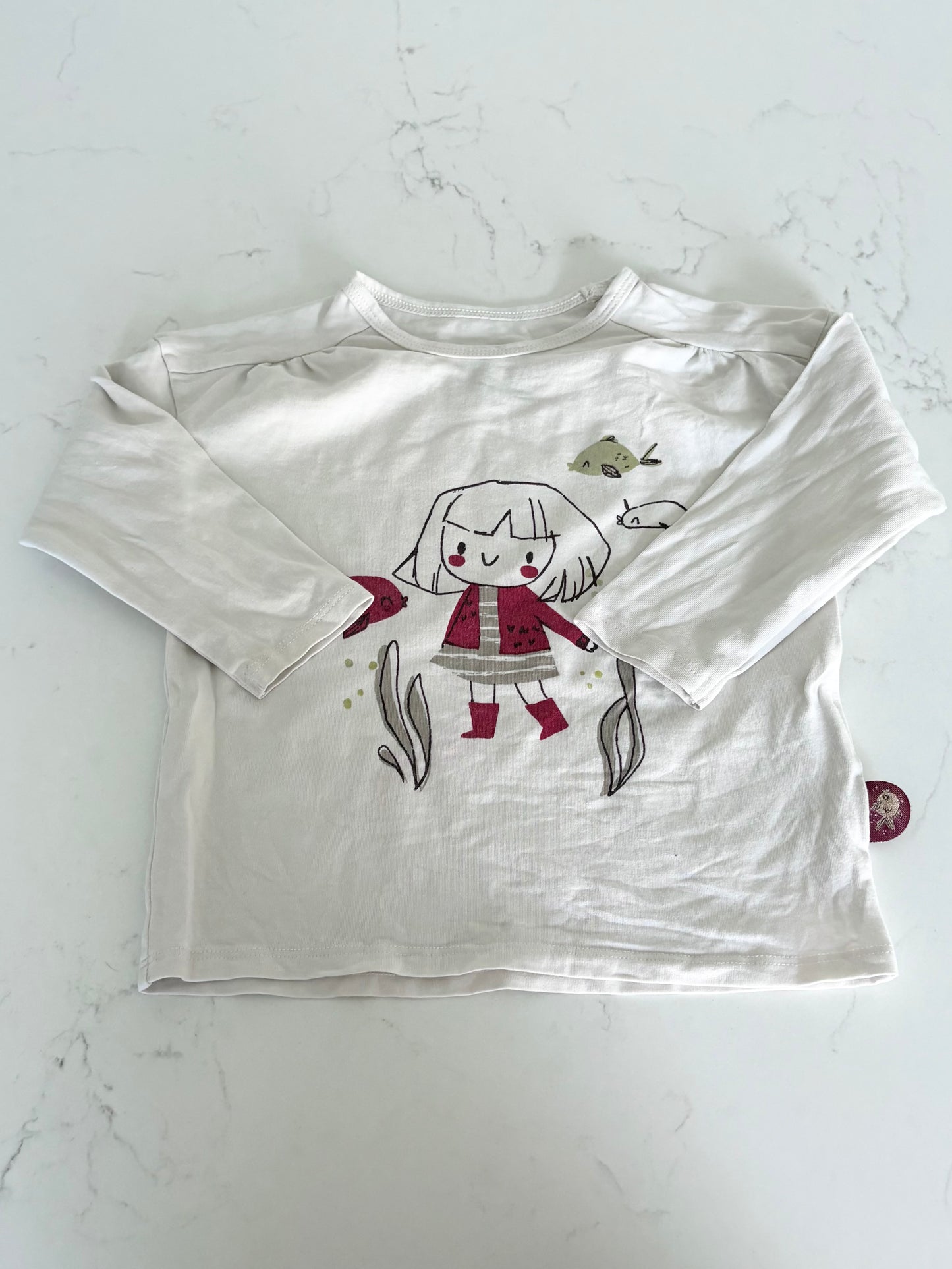 *Imparfait-Souris Mini-Chandail-9/12 mois