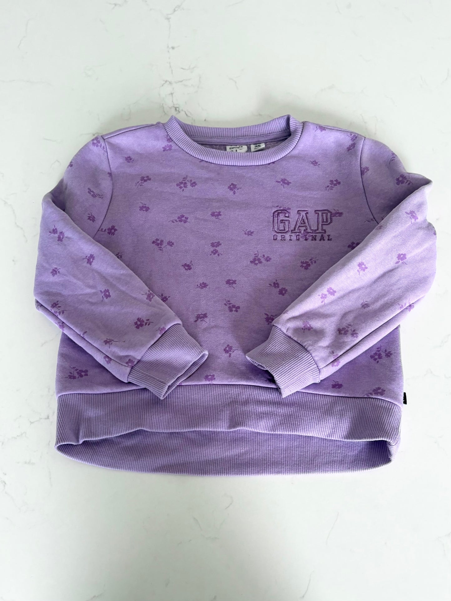 Gap-Crewneck-4/5T (légère imperfection)