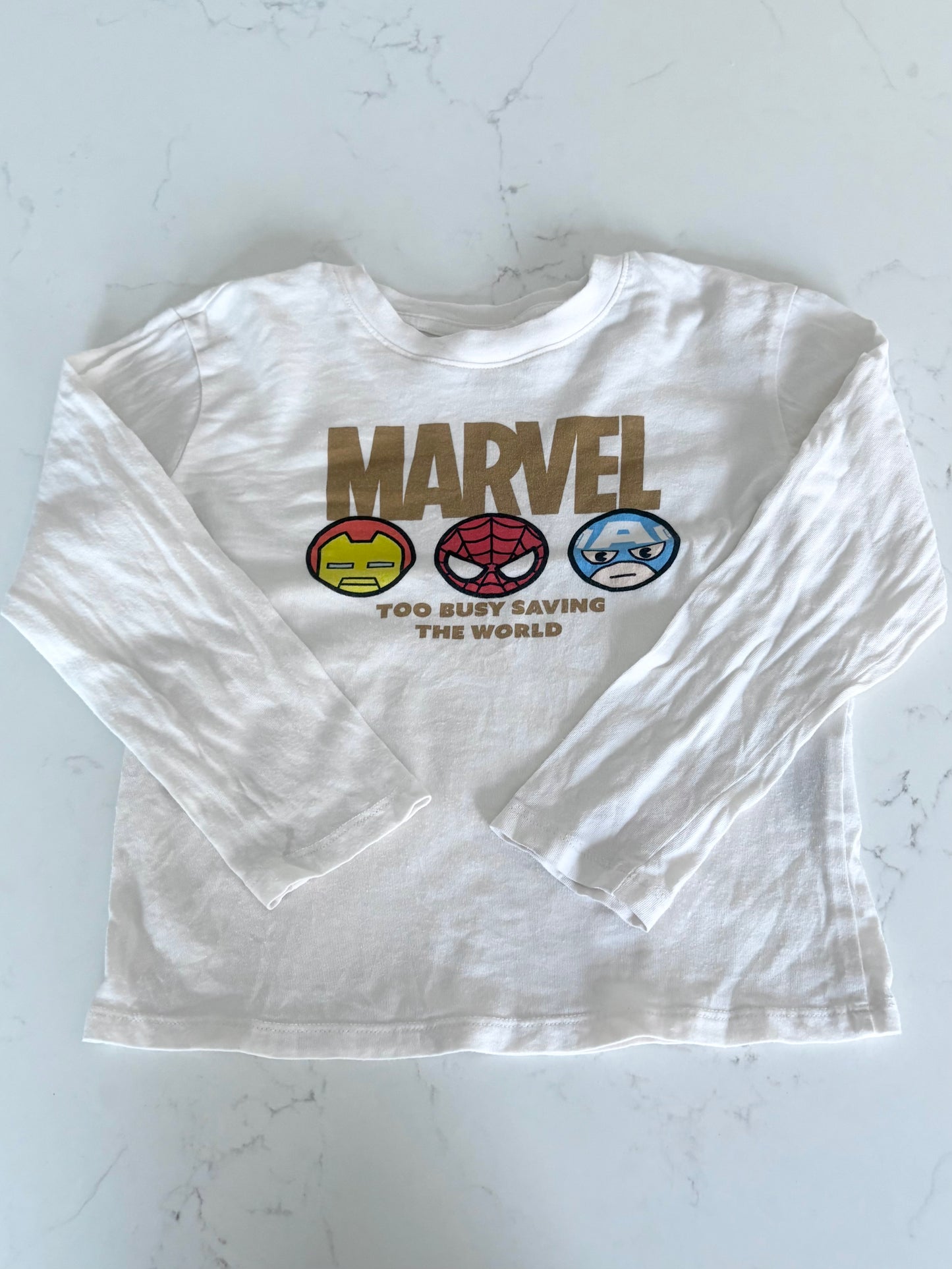 H&M/Marvel-Chandail-4/6T