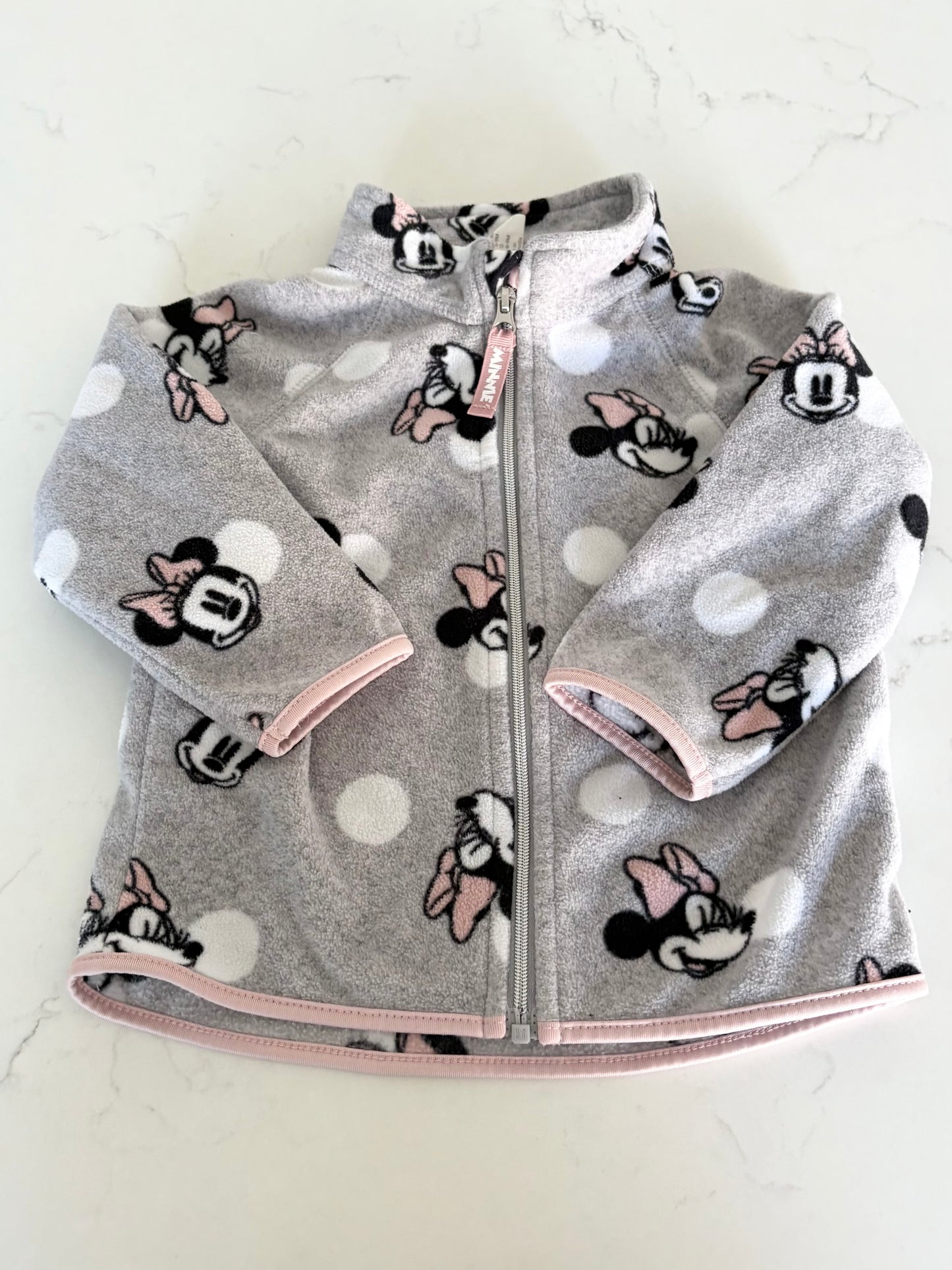 H&M/Disney-Veste polar-6/9 mois