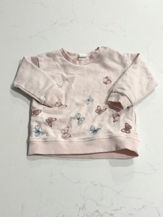 H&M-Crewneck-6/9 mois