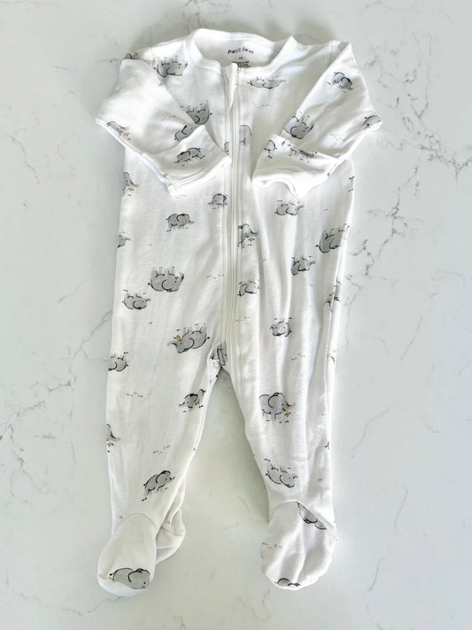 Petit lem-pyjama-3 mois