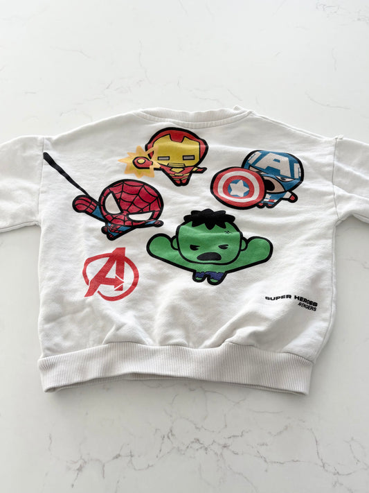 Zara/Marvel-Crewneck-4T