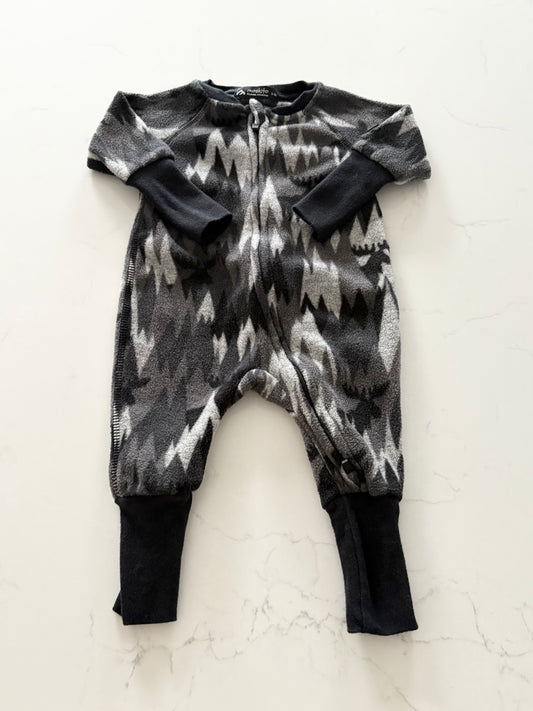 Black Mountain-Pyjama polar-3/6 mois
