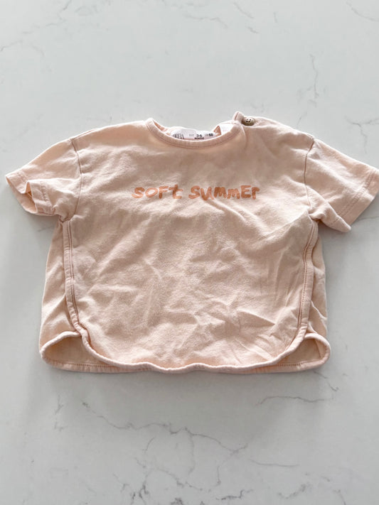 Zara-T shirt-3/6 mois