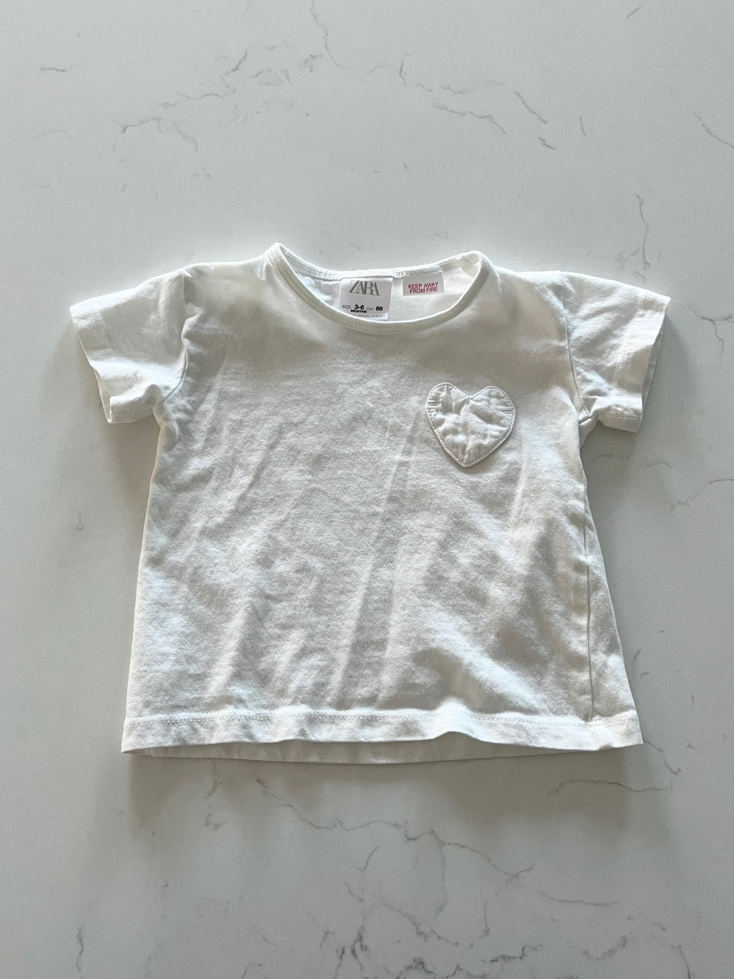 Zara-T shirt-3/6 mois