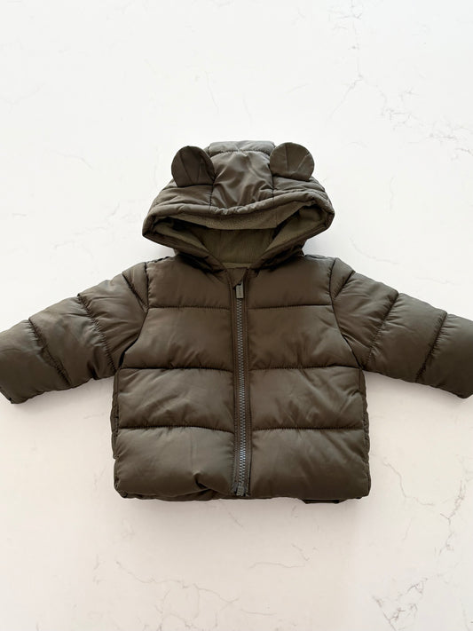 Old Navy-Manteau matelassé doublé-3/6 mois