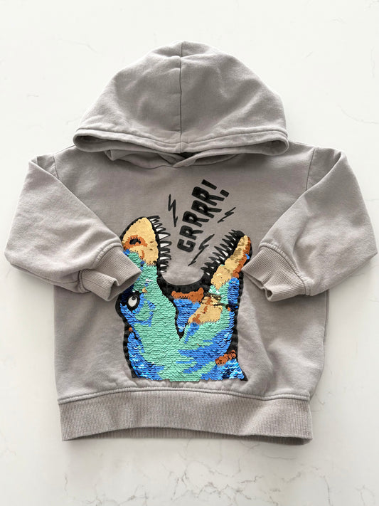 H&M-Coton ouater-3/4T