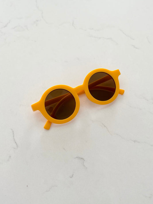 Lunettes soleil-Jaune soleil