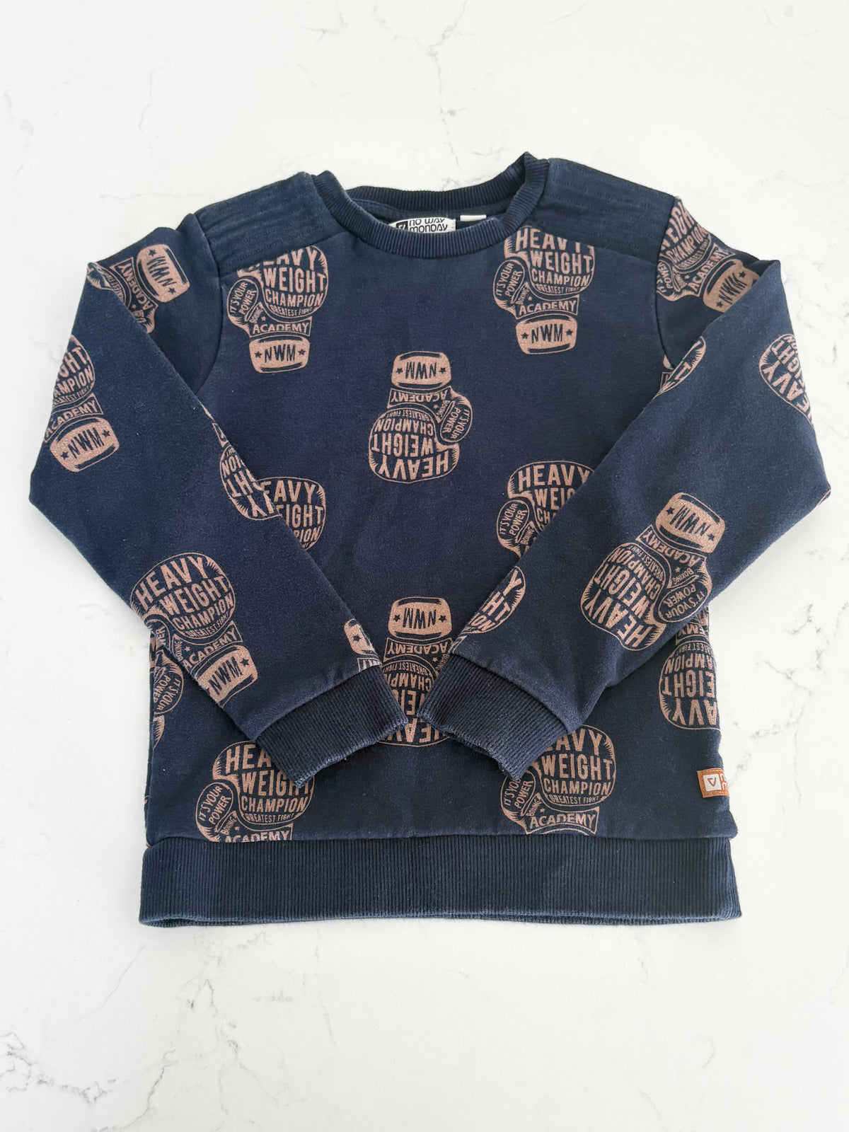 No way monday-Crewneck-6T (fait petit )