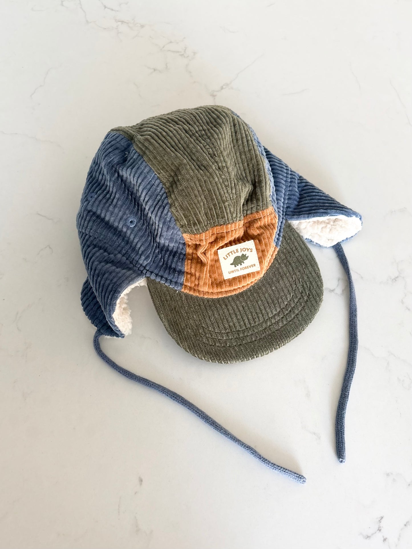 H&M-casquette doublé-6/12 mois