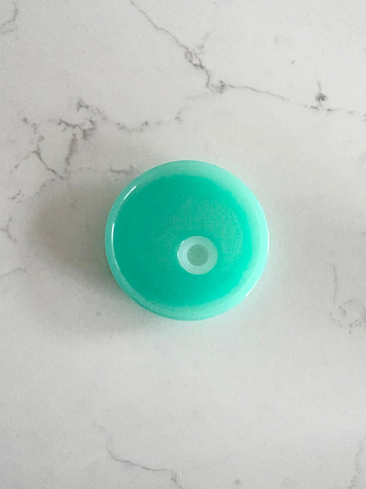 Couvercle supplémentaire-acrylique turquoise