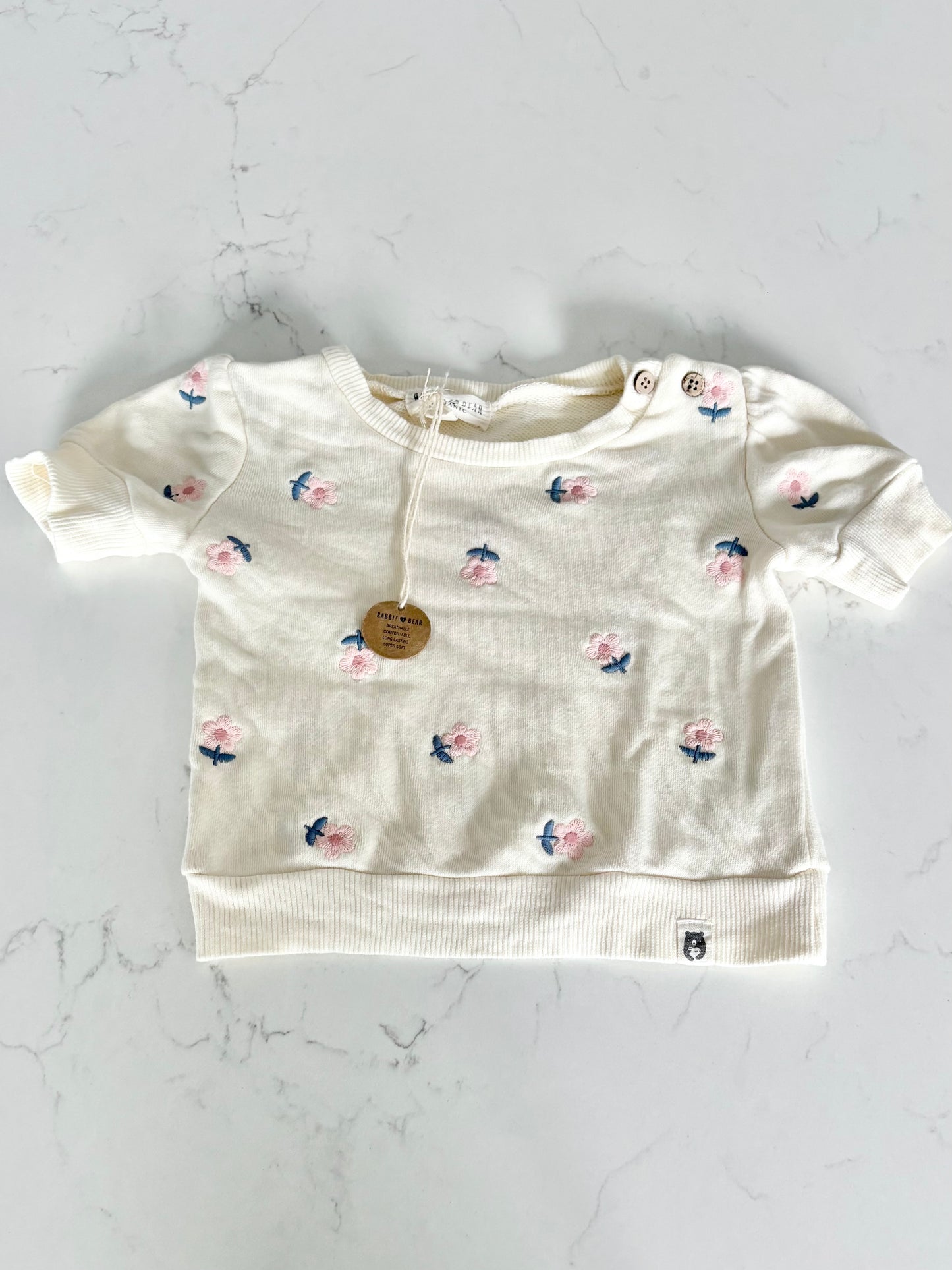 Neuf-Rabbit bear-T shirt-12 mois