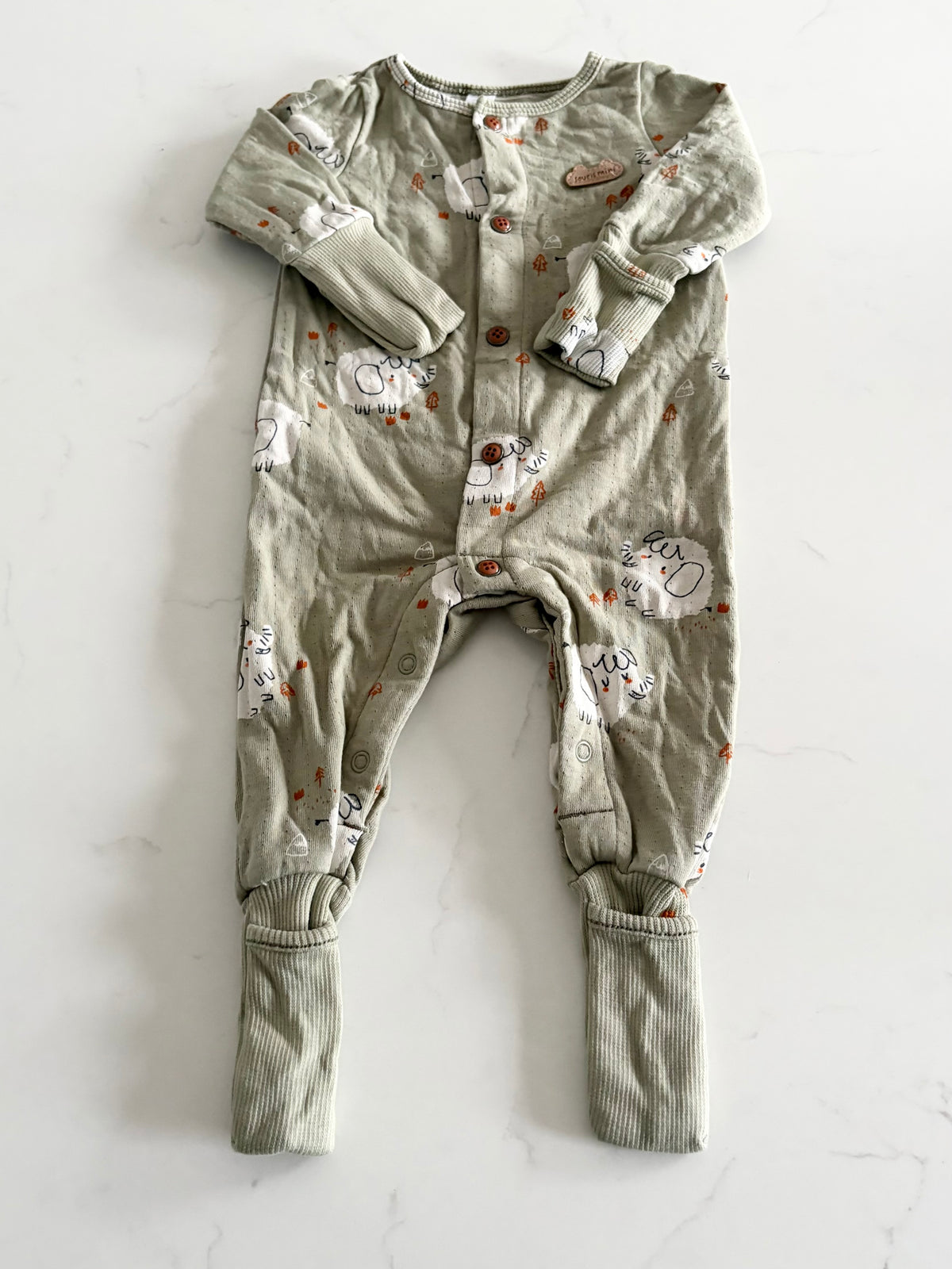 Souris mini-Pyjama-0-3 mois
