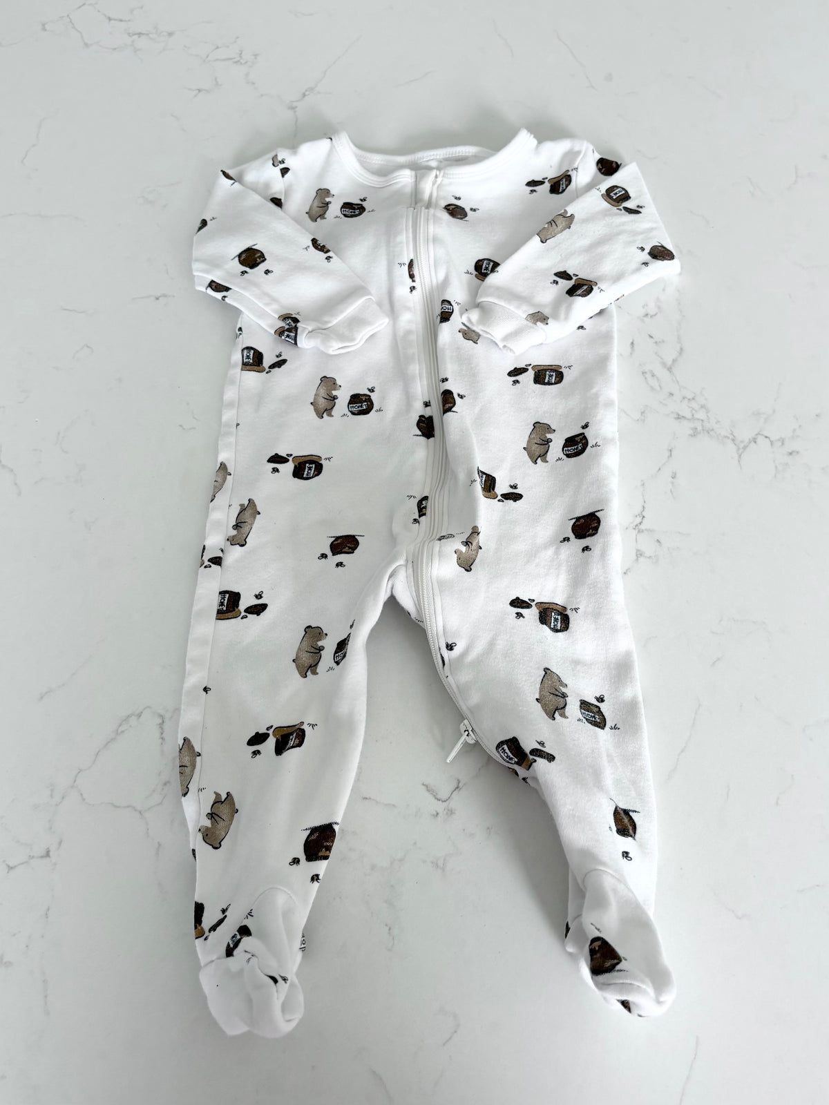 Petit lem-Pyjama-9 mois (légère imperfection)