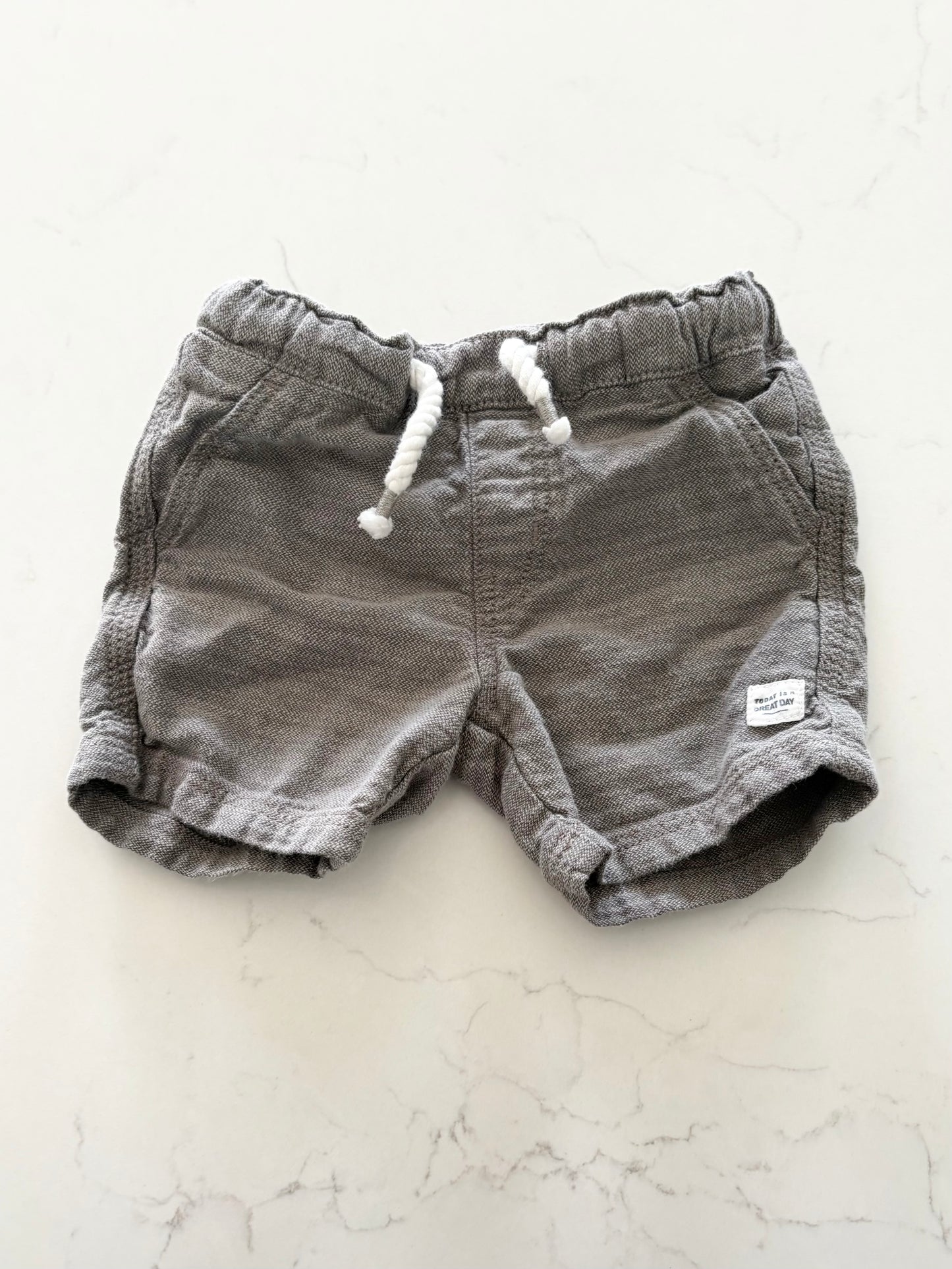 H&M-Short-4/6 mois
