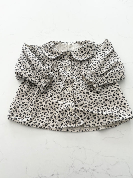 H&M-Blouse-6/9 mois