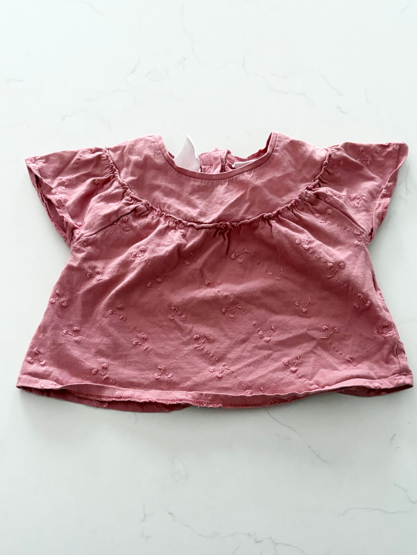 Zara-T shirt-6/9 mois