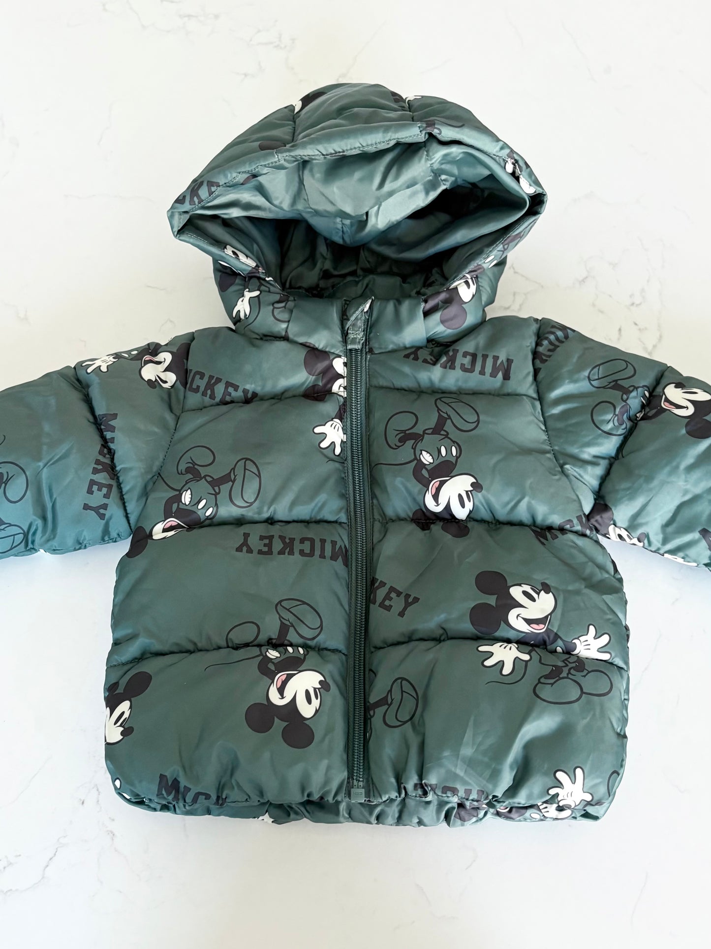 H&M/Disney-Manteau matelassé -9/12 mois