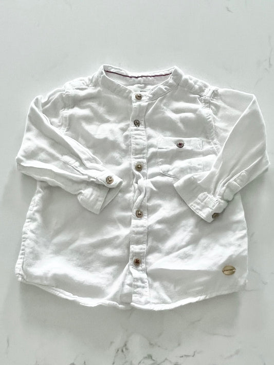Zara-Chemise-4/6 mois ( légère imperfection)