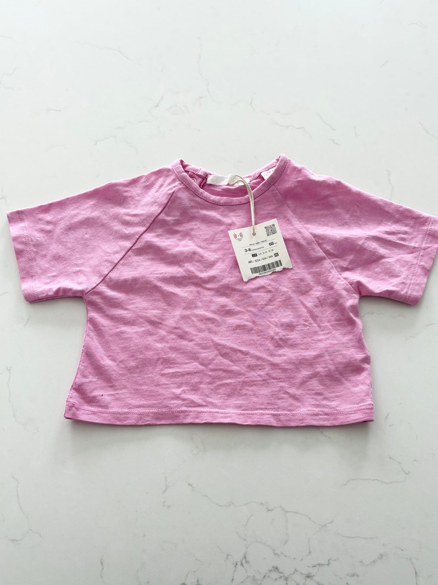 NEUF-Zara-T shirt-3/6 mois