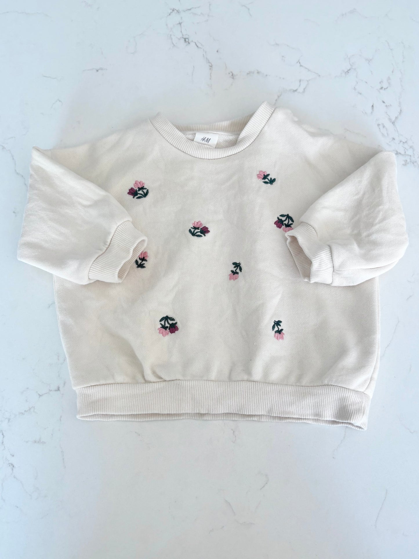 H&M-Crewneck-4/6 mois
