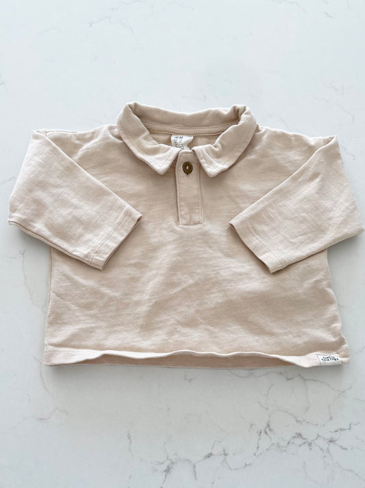 H&M-Polo-4/6 mois