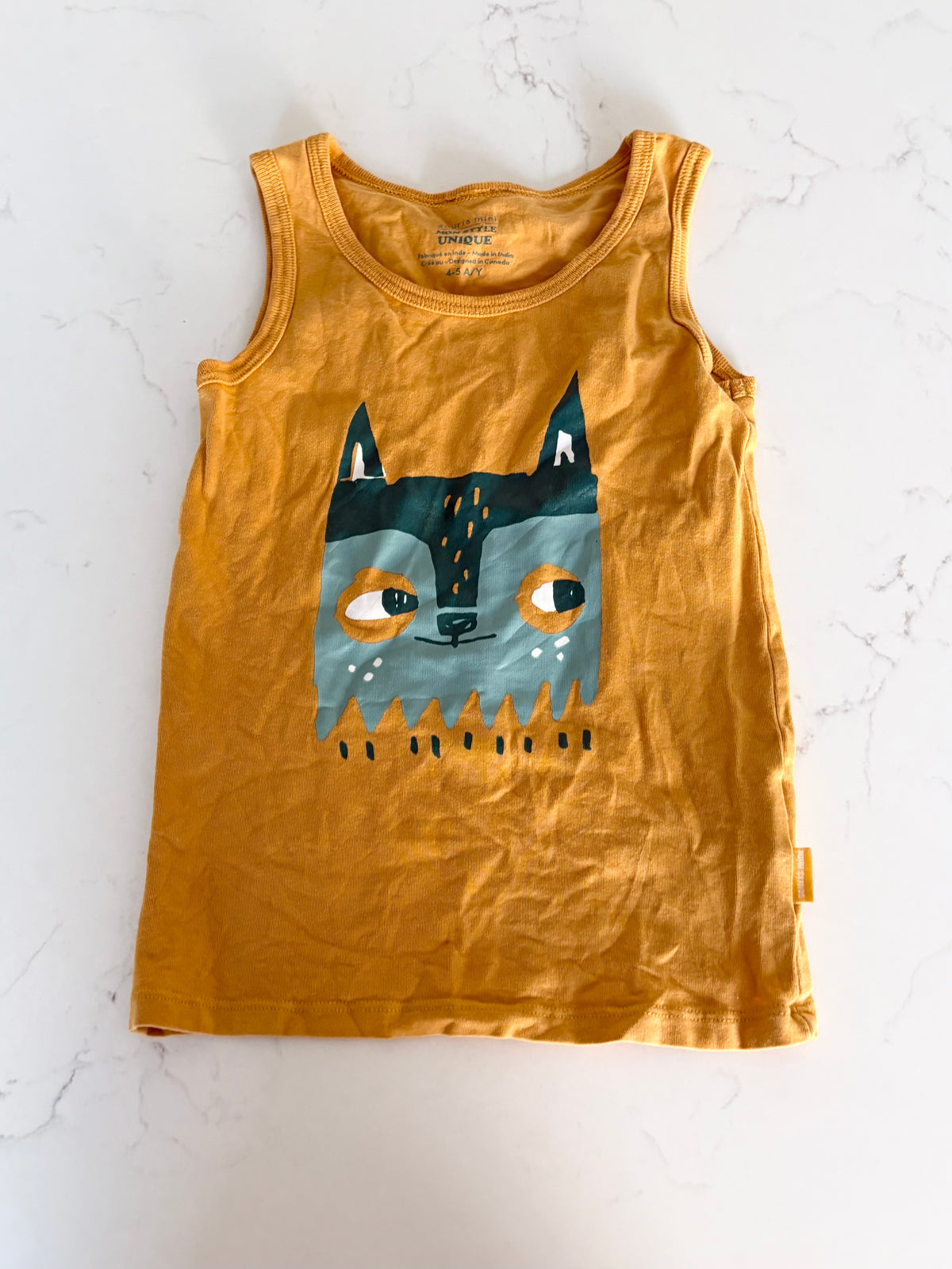 Souris Mini-Camisole/Haut de pyjama-4/5T