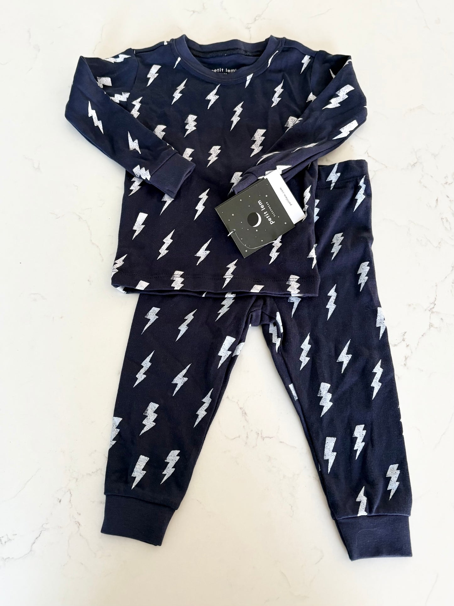 NEUF-Petit lem-Pyjama-12 mois
