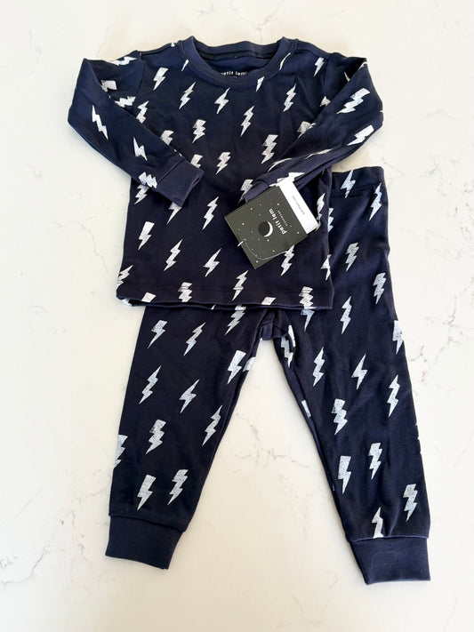 NEUF-Petit lem-Pyjama-12 mois