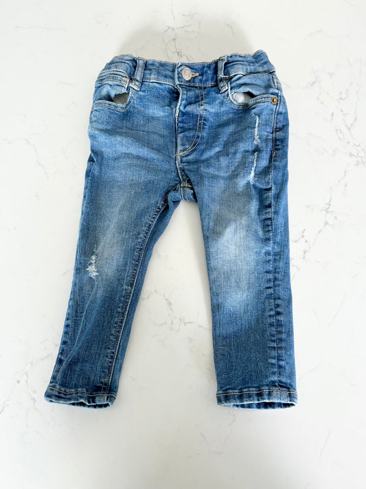 Zara-jeans-12/18 mois