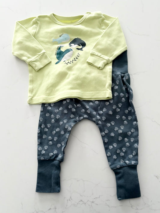 Trois moutons-pyjama-9 mois