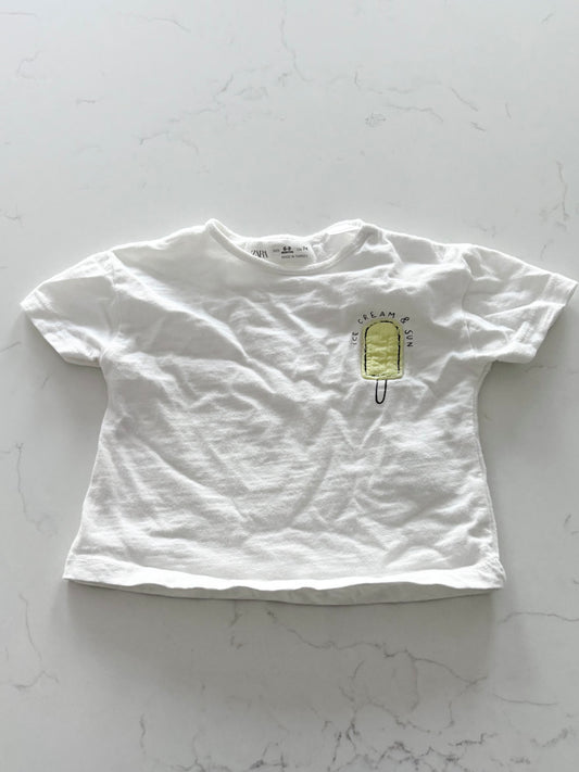 Zara-T shirt-6/9 mois