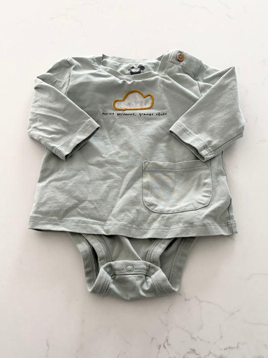 Trois moutons-Cache couche-3 mois