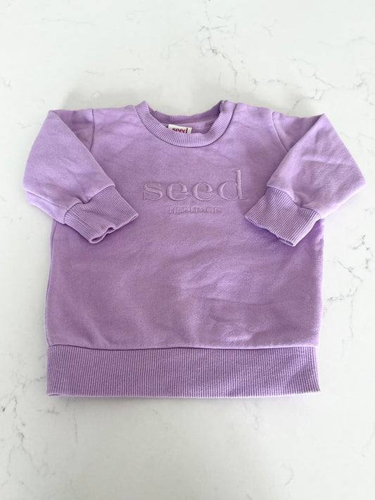 Seed-Crewneck-0/3 mois