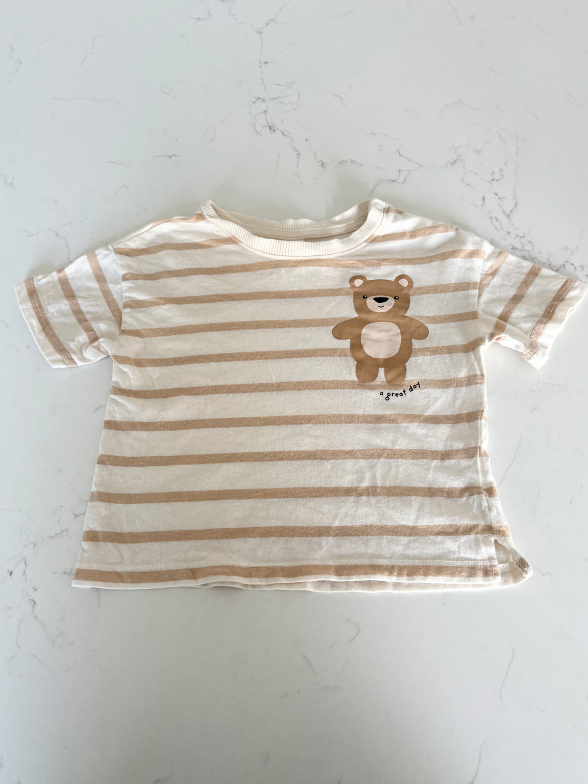 H&M-T shirt-9/12 mois