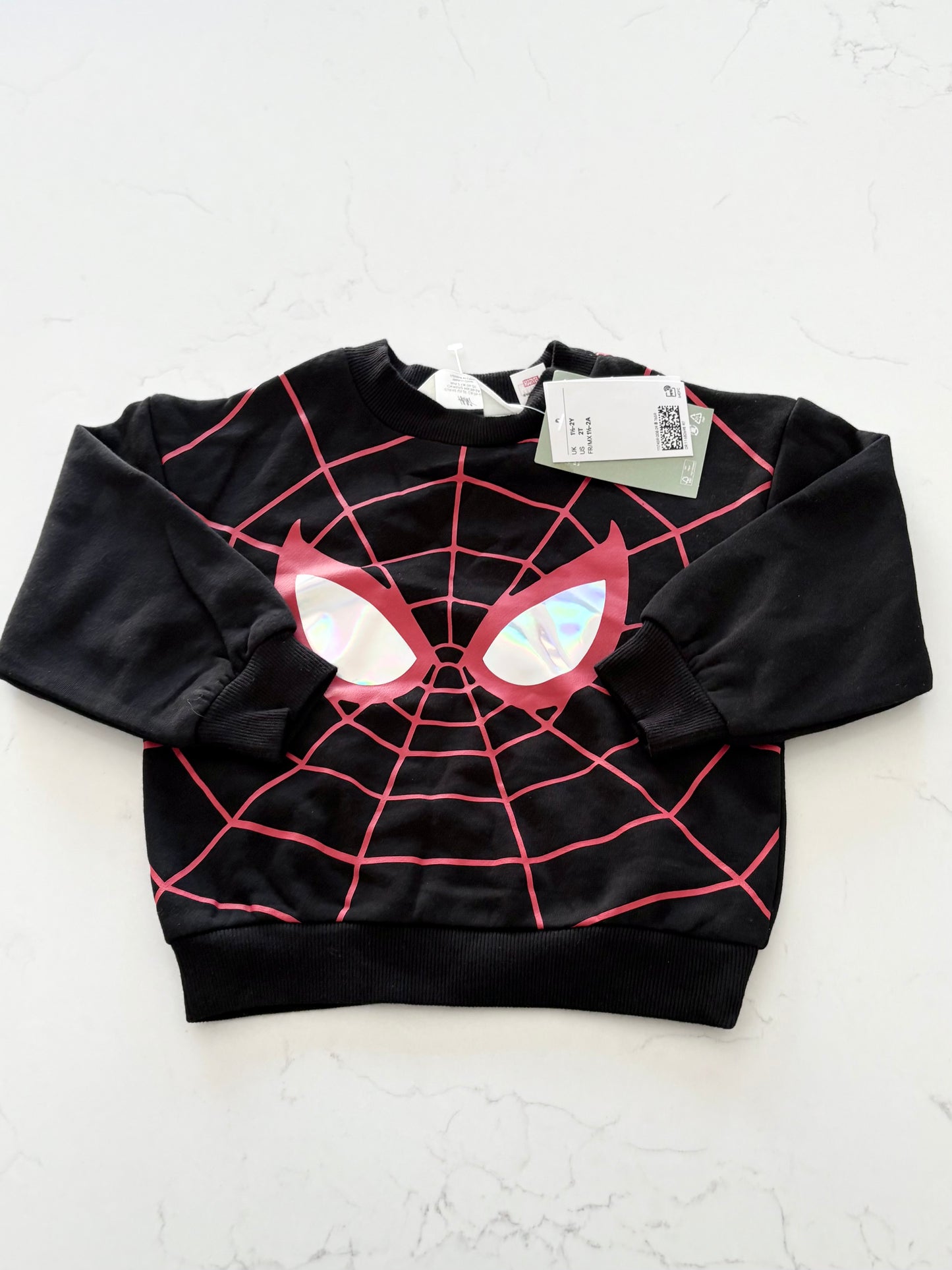 NEUF-H&M/Marvel-Crewneck-18/24 mois
