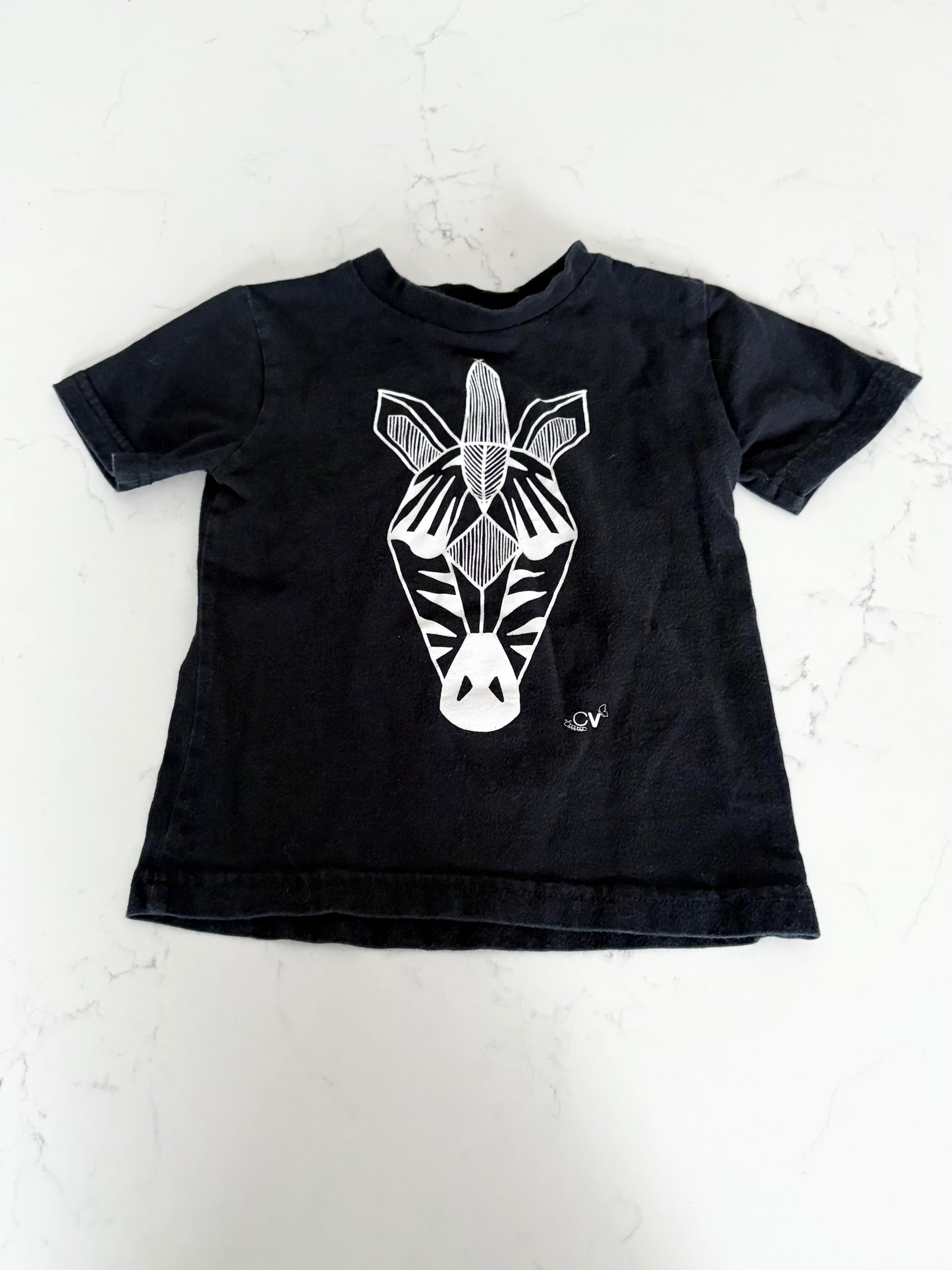Coton vanille-T shirt-18 mois (fait petit)