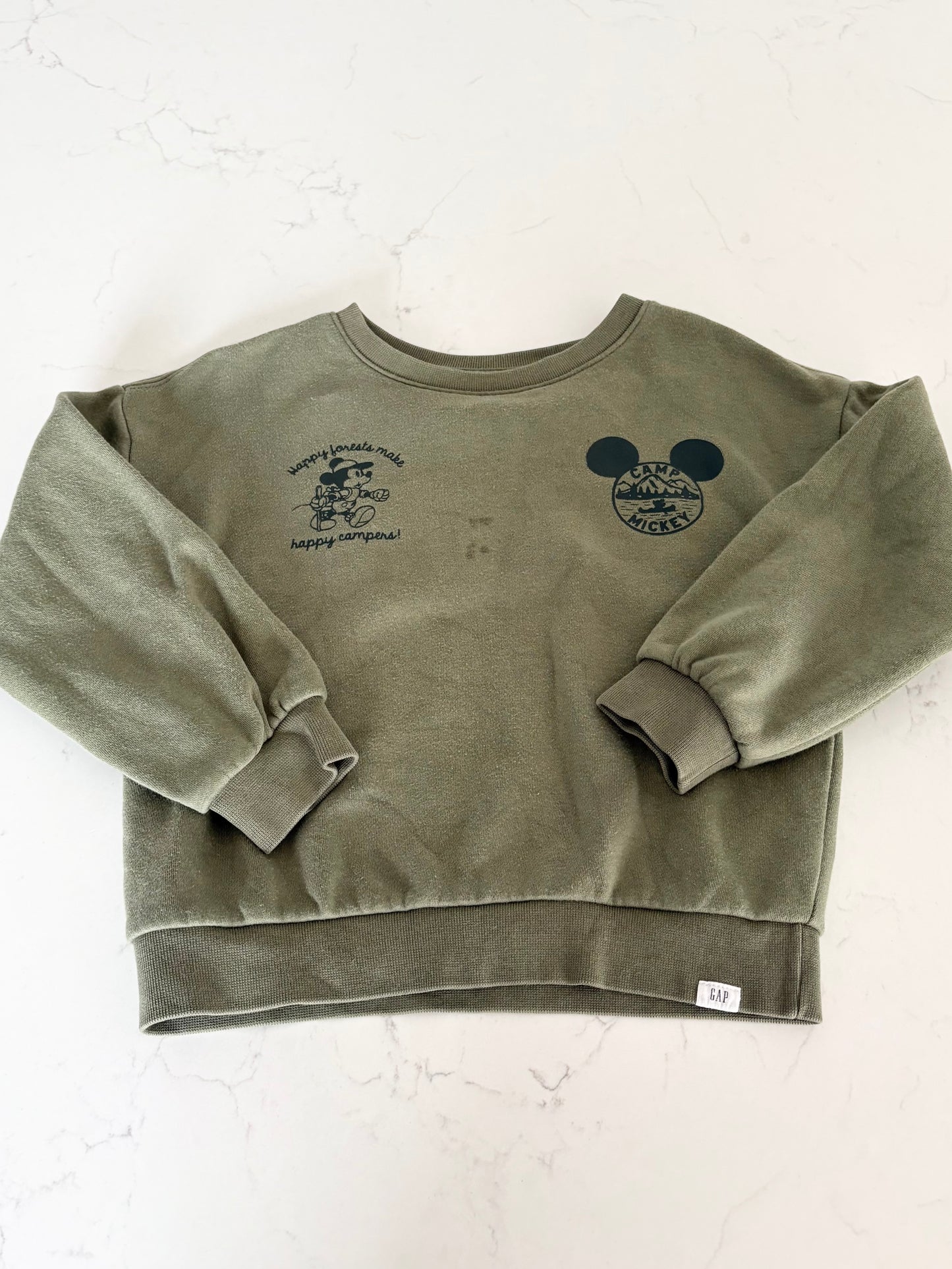 *imparfait-Gap/Disney-Crewneck-5T