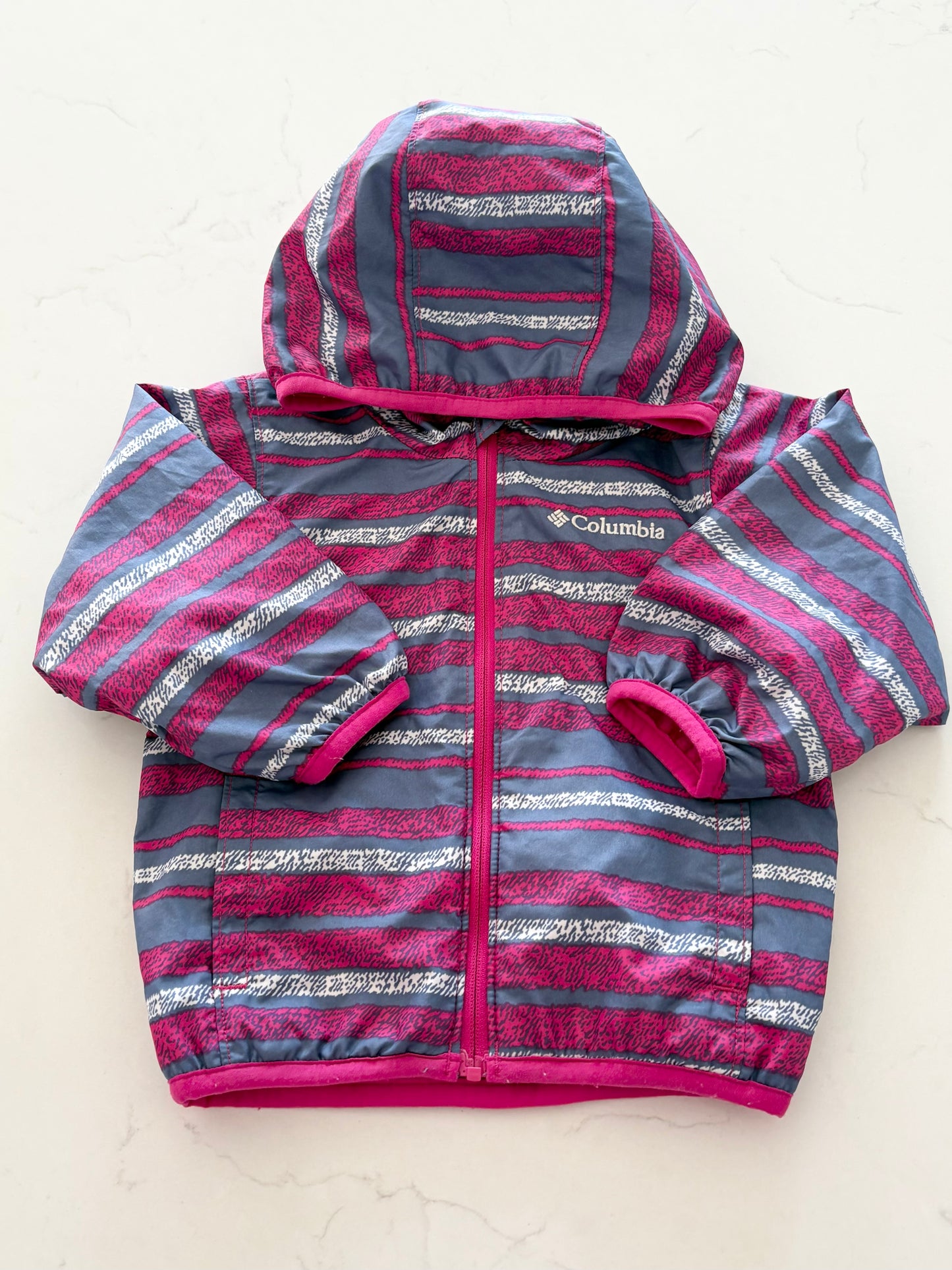 Columbia-Manteau mi saison doublé-6/12 mois